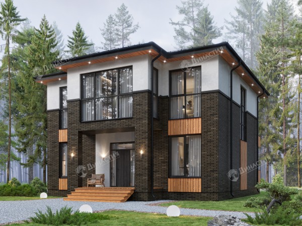 Дом из камня D-778